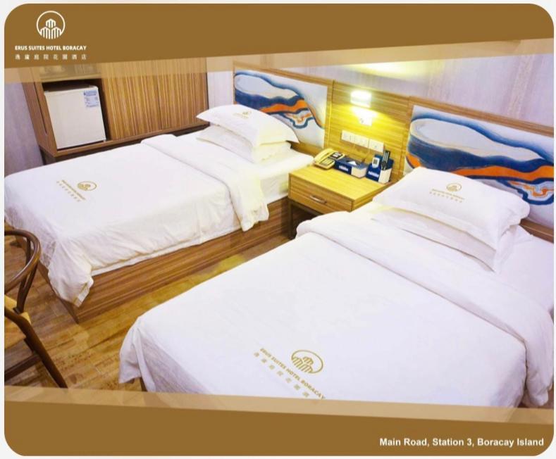 Erus Suites Hotel Boracay Manoc-Manoc Exterior foto